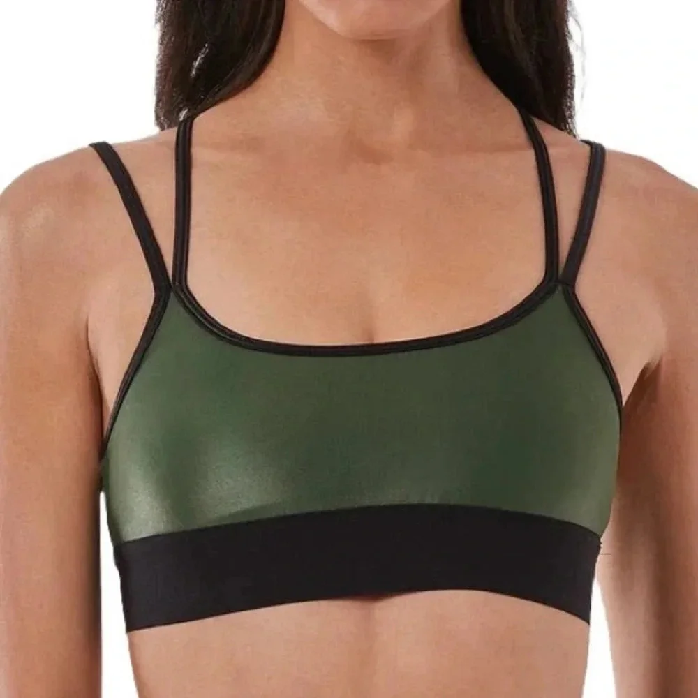 Noli Joli Sports Bra Hunter Green/Black